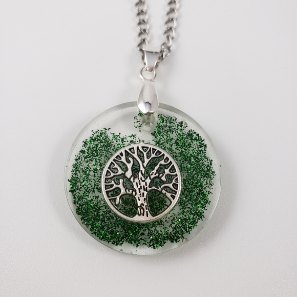 Sparkly Tree Necklace - Picture 2 of 3
